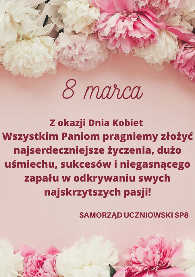 8 marca - Dzień Kobiet