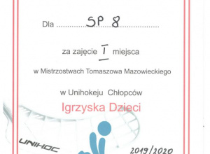 Igrzyska Dzieci - Unihokej chłopców