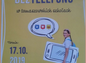 #Dzień Bez Telefonu w tomaszowskich szkołach