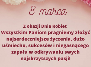 8 marca - Dzień Kobiet