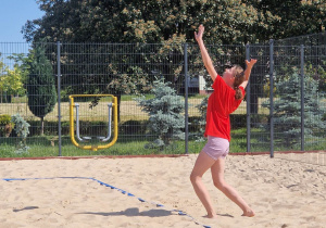 Powiatowe zawody w siatkówce plażowej