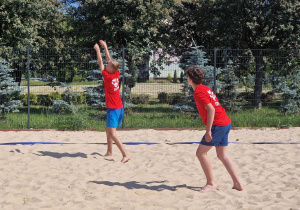 Powiatowe zawody w siatkówce plażowej