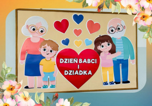 Dzień Babci i Dziadka w grupie 0 b