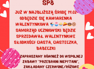 Słodkie walentynki w SP 8