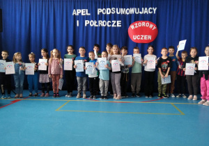 Apel podsumowujący I półrocze w SP8