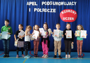 Apel podsumowujący I półrocze w SP8