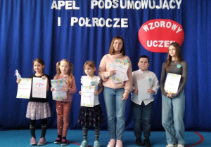 Apel podsumowujący I półrocze w SP8