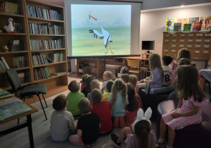 Międzynarodowy Dzień Bociana w bibliotece szkolnej