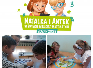 Projekt edukacyjny „Natalka i Antek w świecie wielkiej matematyki" - Klasa II b