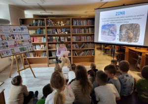 Lekcje biblioteczne w klasach 0-3 – Zwierzęta zimą!