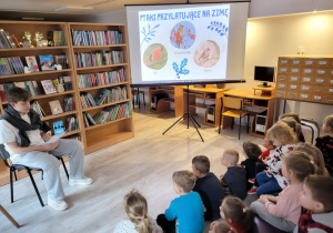 Lekcje biblioteczne w klasach 0-3 – Zwierzęta zimą!