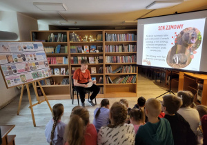 Lekcje biblioteczne w klasach 0-3 – Zwierzęta zimą!