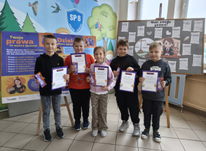 Nagrodzeni uczestnicy w Ogólnopolskim Konkursie Plastycznym „Moje prawa! Moja sprawczość!”