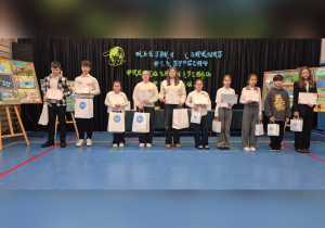 Nagrodzeni uczniowie w Miejskim Konkursie Plastycznym „Przyroda naszego regionu”