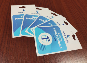 Karty podarunkowe na zakupy w Komputronik