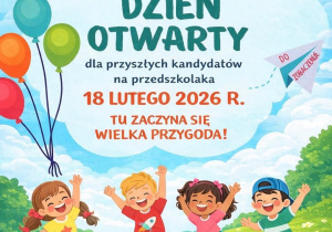 Dzień otwarty w oddziale przedszkolnym