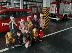 Zajęcia edukacyjne w Państwowej Straży Pożarnej w Tomaszowie Mazowieckim