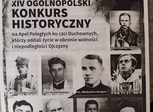 Ogólnopolski Konkurs Historyczny "Apel Poległych ku czci Duchowych, którzy oddali życie w obronie wolności i niepodległości Ojczyzny"