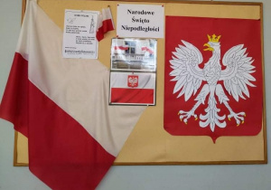 Dekoracja przedstawiająca symbole narodowe