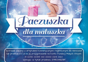 Ulotka informacyjna - Paczuszka dla Maluszka