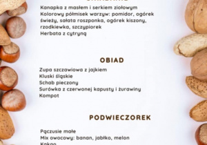 Jadłospis 20.11.2025