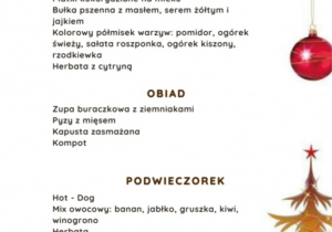 Jadłospis 18.12.2025 r.