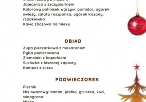 Jadłospis 19.12.2025 r.