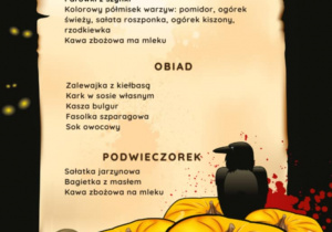 Jadłospis 29.10.2025 r.