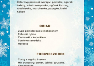 Jadłospis 29.01.2026 r.