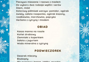 Jadłospis 27.01.2026 r.
